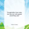 Mason Cooley quote: “Imagination has rules, but we can only…”- at QuotesQuotesQuotes.com