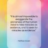 Matthew Arnold quote: “It is almost impossible to exaggerate the…”- at QuotesQuotesQuotes.com