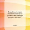 Moliere quote: “Frenchmen have an unlimited capacity for gallantry…”- at QuotesQuotesQuotes.com