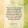 Mother Teresa quote: “There must be a reason why some…”- at QuotesQuotesQuotes.com