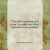 Napoleon Bonaparte quote: “The act of policing is, in order…”- at QuotesQuotesQuotes.com