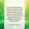 Nathaniel Hawthorne quote: “In our nature, however, there is a…”- at QuotesQuotesQuotes.com