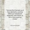 Niccolo Machiavelli quote: “Nature that framed us of four elements,…”- at QuotesQuotesQuotes.com
