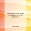 Nikolai Gogol quote: “Countless as the sands of the sea…”- at QuotesQuotesQuotes.com