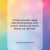 Norman Vincent Peale quote: “Empty pockets never held anyone back. Only…”- at QuotesQuotesQuotes.com