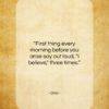 Ovid quote: “First thing every morning before you arise…”- at QuotesQuotesQuotes.com