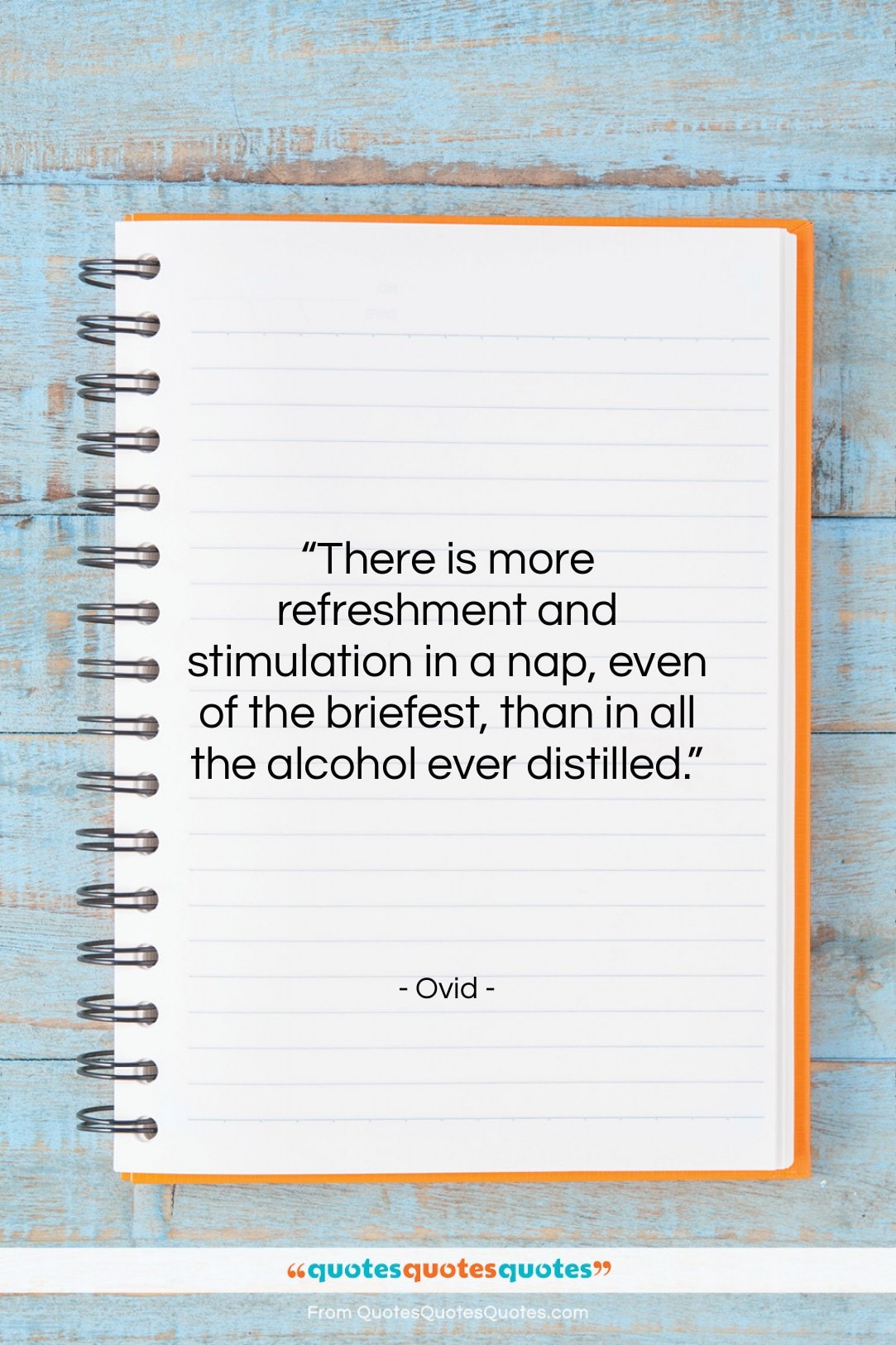 Ovid quote: “There is more refreshment and stimulation in…”- at QuotesQuotesQuotes.com