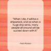 Pablo Picasso quote: “When I die, it will be a…”- at QuotesQuotesQuotes.com