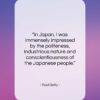 Paul Getty quote: “In Japan, I was immensely impressed by…”- at QuotesQuotesQuotes.com