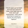 Paul Simon quote: “I try to open up my heart…”- at QuotesQuotesQuotes.com