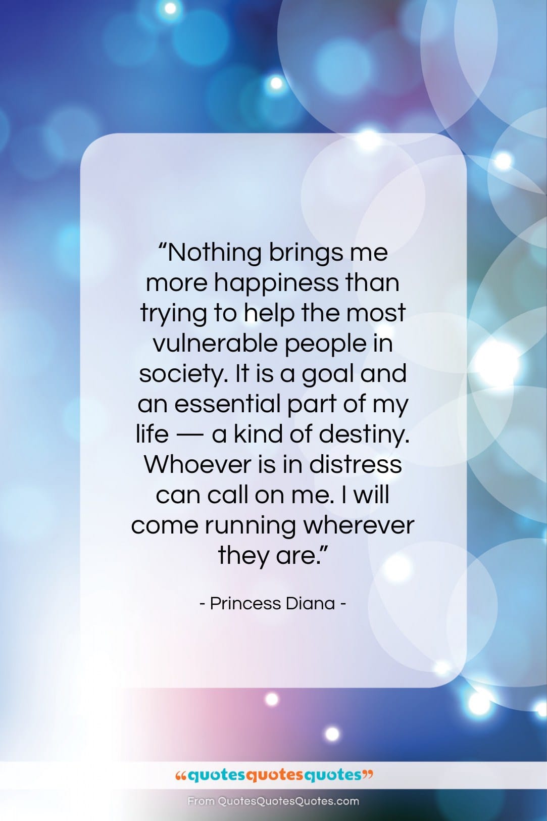 Princess Diana quote: “Nothing brings me more happiness than trying…”- at QuotesQuotesQuotes.com