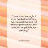 Quentin Crisp quote: “Love is not enough. It must be…”- at QuotesQuotesQuotes.com
