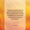 R. D. Laing quote: “There is a great deal of pain…”- at QuotesQuotesQuotes.com