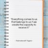 Rabindranath Tagore quote: “Everything comes to us that belongs to…”- at QuotesQuotesQuotes.com