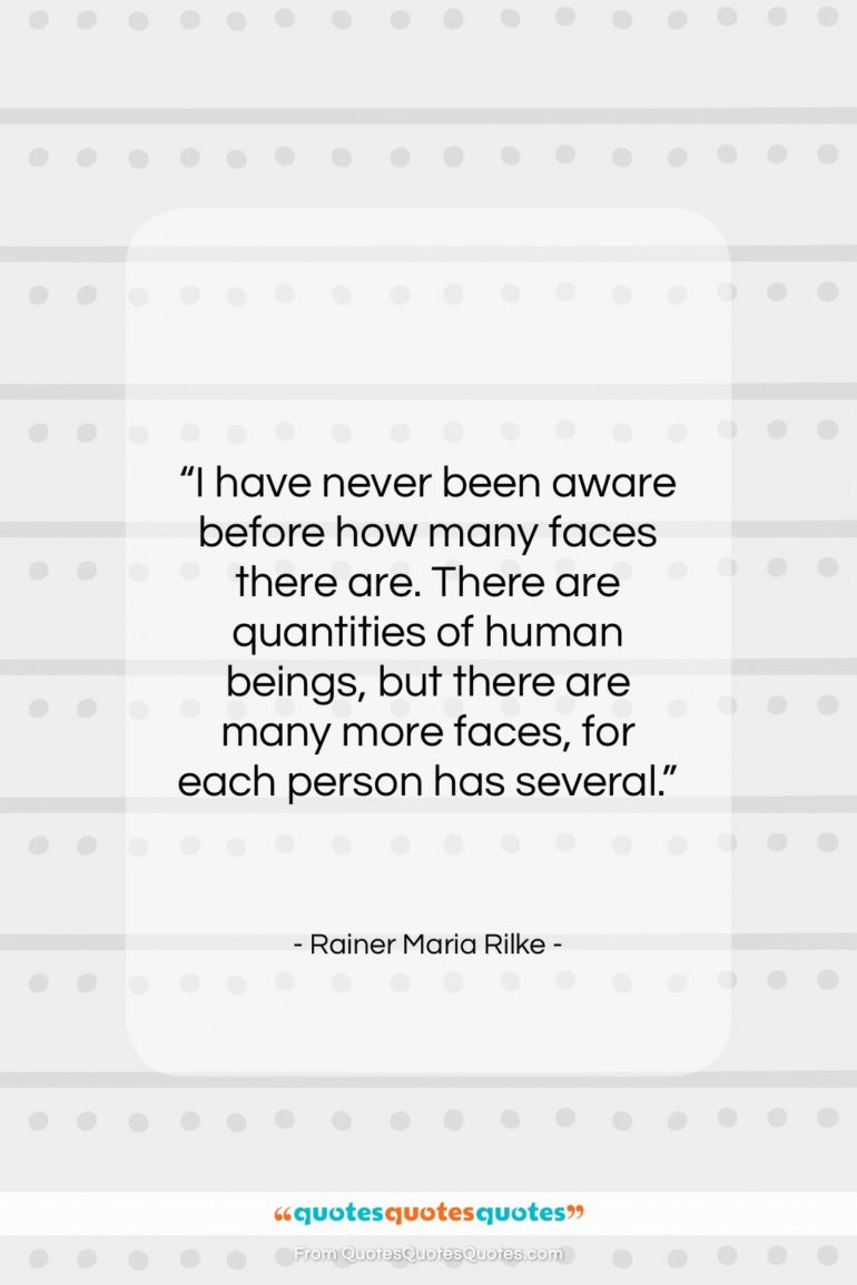 Rainer Maria Rilke quote: “I have never been aware before how…”- at QuotesQuotesQuotes.com