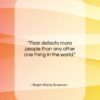 Ralph Waldo Emerson quote: “Fear defeats more people than any other…”- at QuotesQuotesQuotes.com