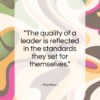 Ray Kroc quote: “The quality of a leader is reflected…”- at QuotesQuotesQuotes.com