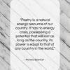 Richard Eberhart quote: “Poetry is a natural energy resource of…”- at QuotesQuotesQuotes.com