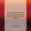Robert Browning quote: “If you get simple beauty and naught…”- at QuotesQuotesQuotes.com