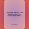 Robert Burns quote: “And there begins a lang digression about…”- at QuotesQuotesQuotes.com