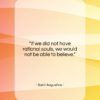 Saint Augustine quote: “If we did not have rational souls,…”- at QuotesQuotesQuotes.com