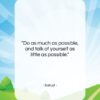 Sallust quote: “Do as much as possible, and talk…”- at QuotesQuotesQuotes.com