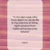 Sallust quote: “In my own case, who have spent…”- at QuotesQuotesQuotes.com