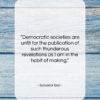 Salvador Dali quote: “Democratic societies are unfit for the publication…”- at QuotesQuotesQuotes.com