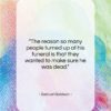 Samuel Goldwyn quote: “The reason so many people turned up…”- at QuotesQuotesQuotes.com