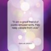 Samuel Johnson quote: “A am a great friend of public…”- at QuotesQuotesQuotes.com