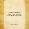Samuel Johnson quote: “Disease generally begins that equality which death…”- at QuotesQuotesQuotes.com