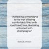 Samuel Johnson quote: “The feeling of friendship is like that…”- at QuotesQuotesQuotes.com