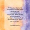 Samuel Richardson quote: “If the education and studies of children…”- at QuotesQuotesQuotes.com
