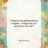 Satchel Paige quote: “My pitching philosophy is simple — keep…”- at QuotesQuotesQuotes.com