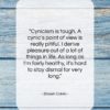 Shawn Colvin quote: “Cynicism is tough. A cynic’s point of…”- at QuotesQuotesQuotes.com