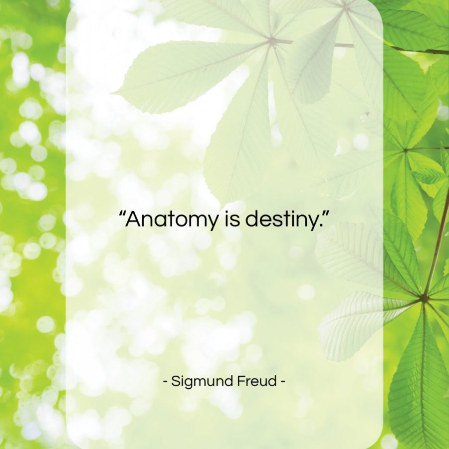 Get the whole Sigmund Freud quote: "Anatomy is destiny..." at Quotes