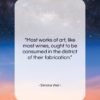 Simone Weil quote: “Most works of art, like most wines,…”- at QuotesQuotesQuotes.com