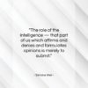 Simone Weil quote: “The role of the intelligence — that…”- at QuotesQuotesQuotes.com