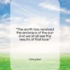 Sitting Bull quote: “The earth has received the embrace of…”- at QuotesQuotesQuotes.com