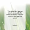 Stendhal quote: “The shepherd always tries to persuade the…”- at QuotesQuotesQuotes.com