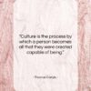 Thomas Carlyle quote: “Culture is the process by which a…”- at QuotesQuotesQuotes.com