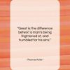 Thomas Fuller quote: “Great is the difference betwixt a man’s…”- at QuotesQuotesQuotes.com