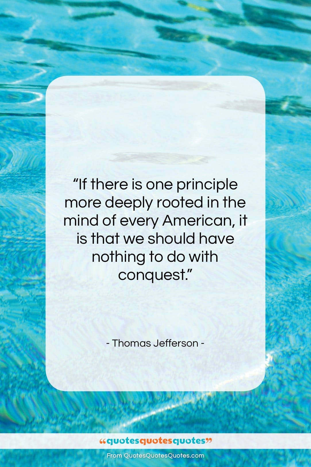 Thomas Jefferson quote: “If there is one principle more deeply…”- at QuotesQuotesQuotes.com