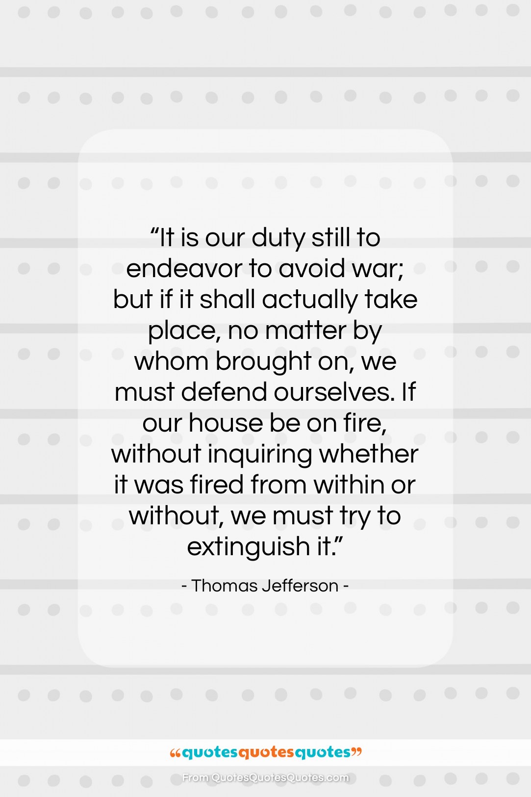 Thomas Jefferson quote: “It is our duty still to endeavor…”- at QuotesQuotesQuotes.com
