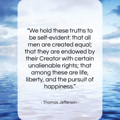 we hold these truths to be self evident quote