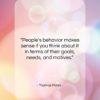 Thomas Mann quote: “People’s behavior makes sense if you think…”- at QuotesQuotesQuotes.com