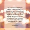 Tony Robbins quote: “Success comes from taking the initiative and…”- at QuotesQuotesQuotes.com