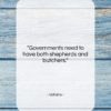Voltaire quote: “Governments need to have both shepherds and…”- at QuotesQuotesQuotes.com