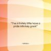 Voltaire quote: “The infinitely little have a pride infinitely…”- at QuotesQuotesQuotes.com