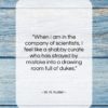 W. H. Auden quote: “When I am in the company of…”- at QuotesQuotesQuotes.com